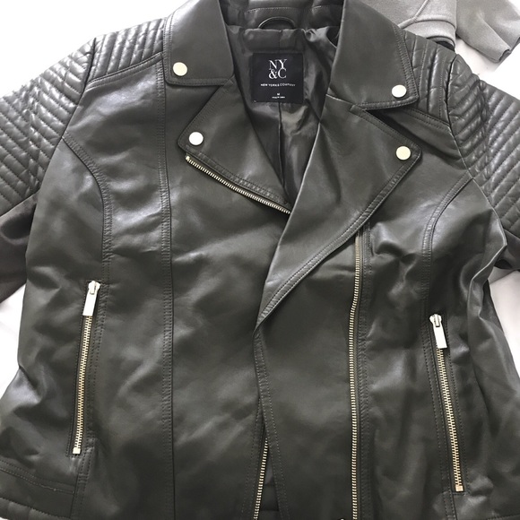 new york and company leather jacket - Picture 4 of 4